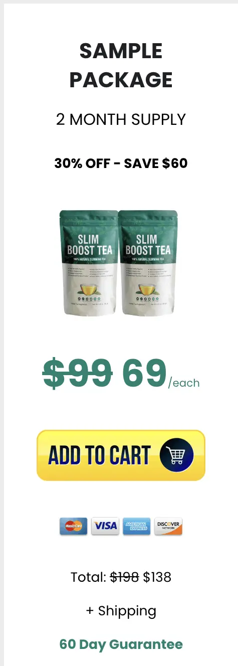 Slim Boost Tea 2 Pouches